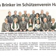 Kreiszeitung: Generalversammlung 2024 mit Ehrung von Wilhelm Brinker